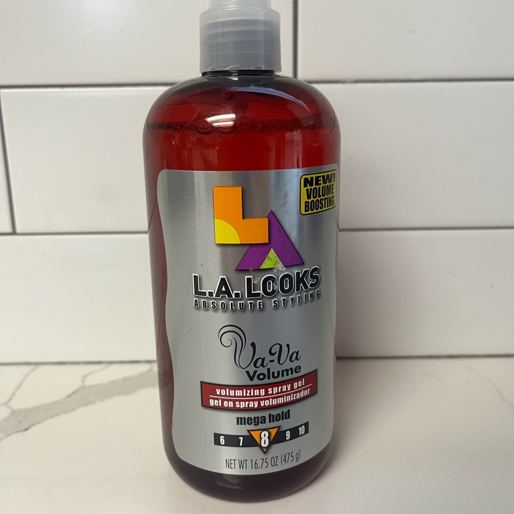 L.A. Looks‎ Va-Va Volume Boosting Mega Hold #8 Volumizing Pump Spray Gel